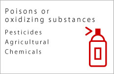 Poisons or oxidizing substances