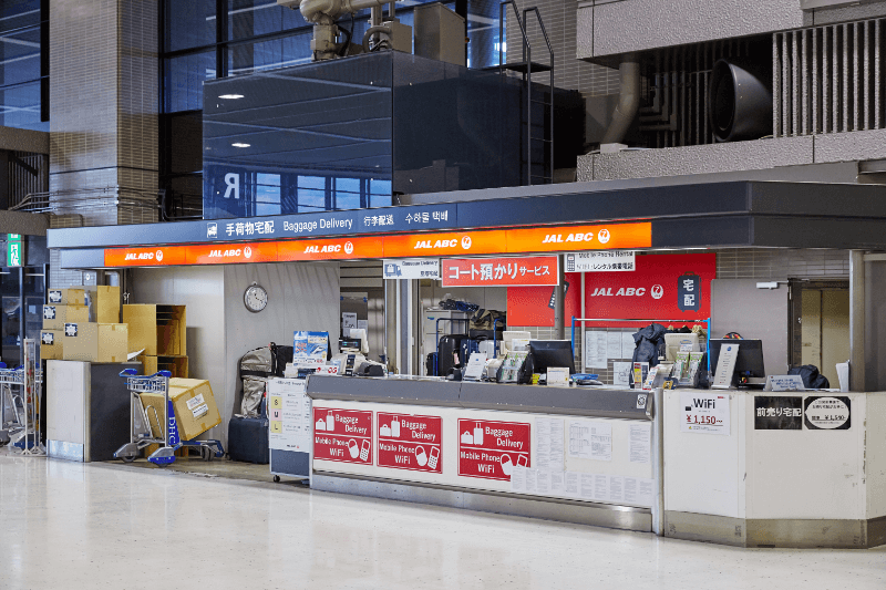 成田国際空港 第2ターミナル 3F 国際線出発ロビー JALABCカウンター