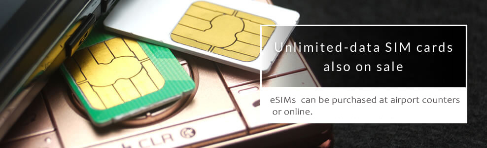 SIM cards for use within Japan