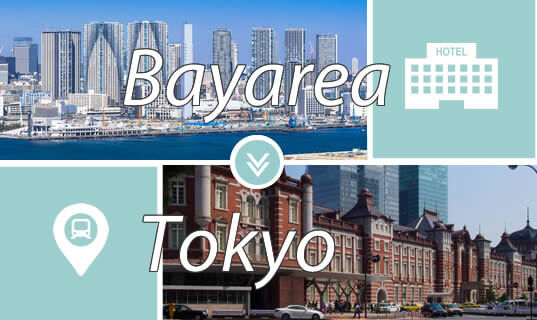 TOKYO STATION⇔BAY AREA HOTEL