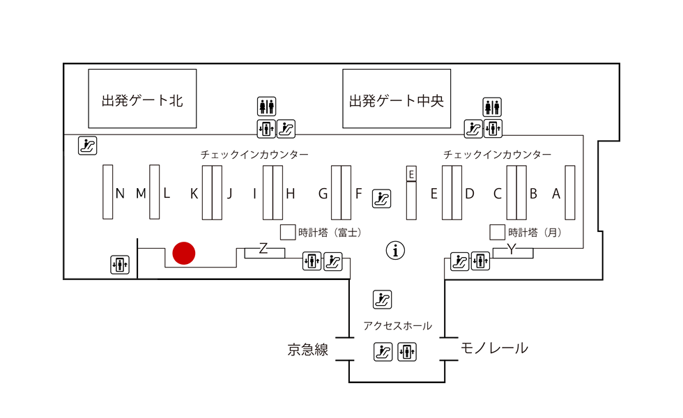 第3ターミナル（３F）