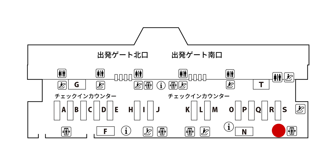 第２ターミナル（３F）